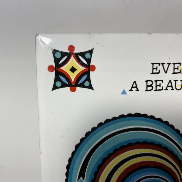 Berggren Trayner Tile Trivet Every Morning Is A Beautiful Morning Rooster Vtg 64 - Picture 4 of 15